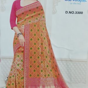 Gangajal Jacquard Banarasi Saree