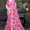 Floral Print Saree
