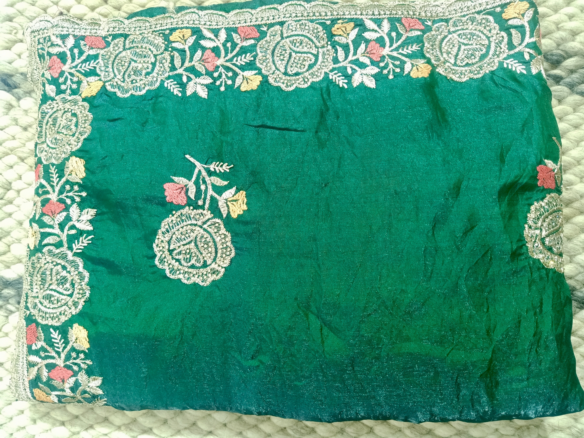 Embroidered Premium Tissue Silk Saree BB-6591 Model Catalog Embroidered Premium Tissue Silk Saree BB-6591 Model Catalog