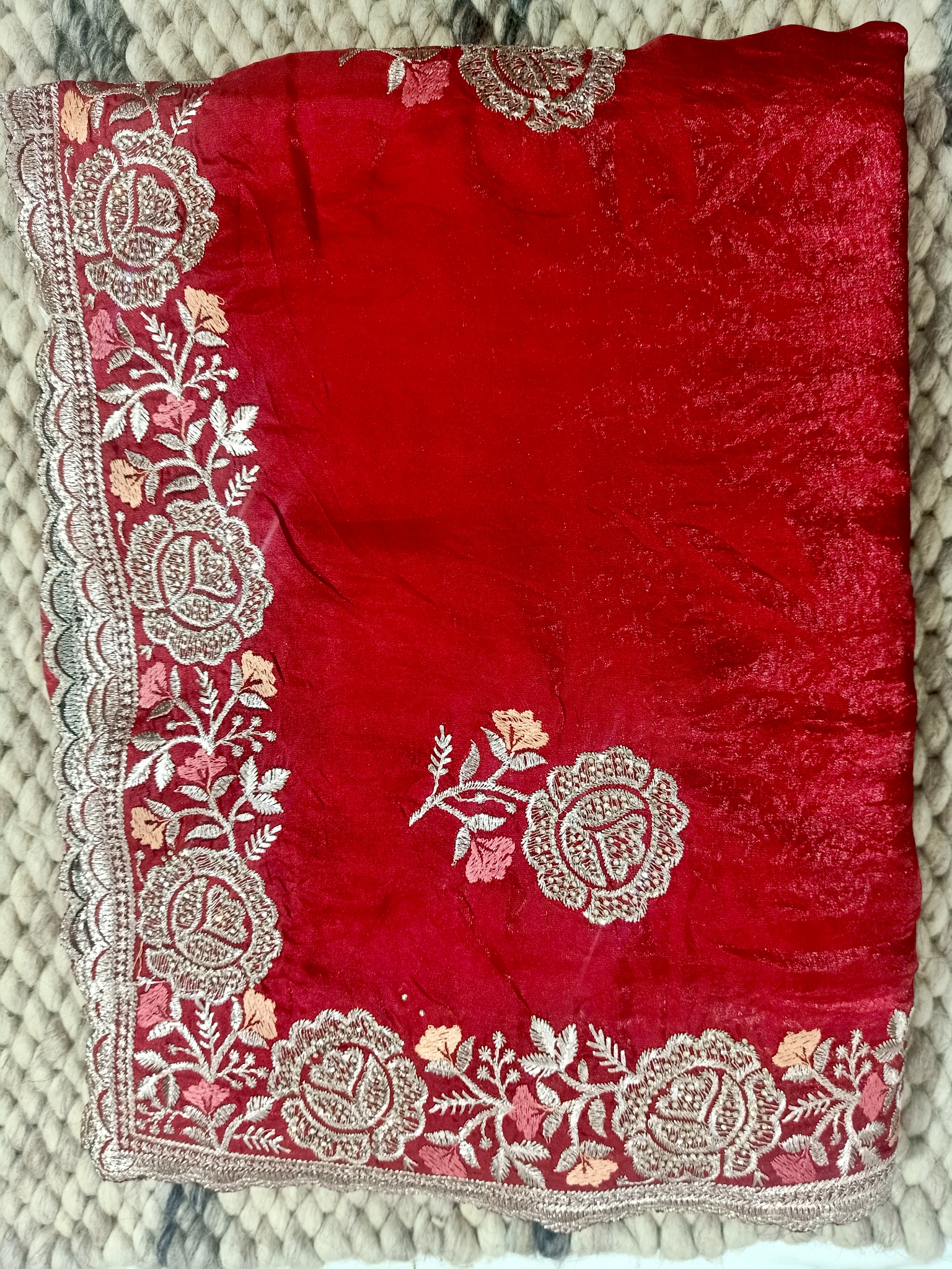 Embroidered Premium Tissue Silk Saree BB-6591 Model Catalog Embroidered Premium Tissue Silk Saree BB-6591 Model Catalog