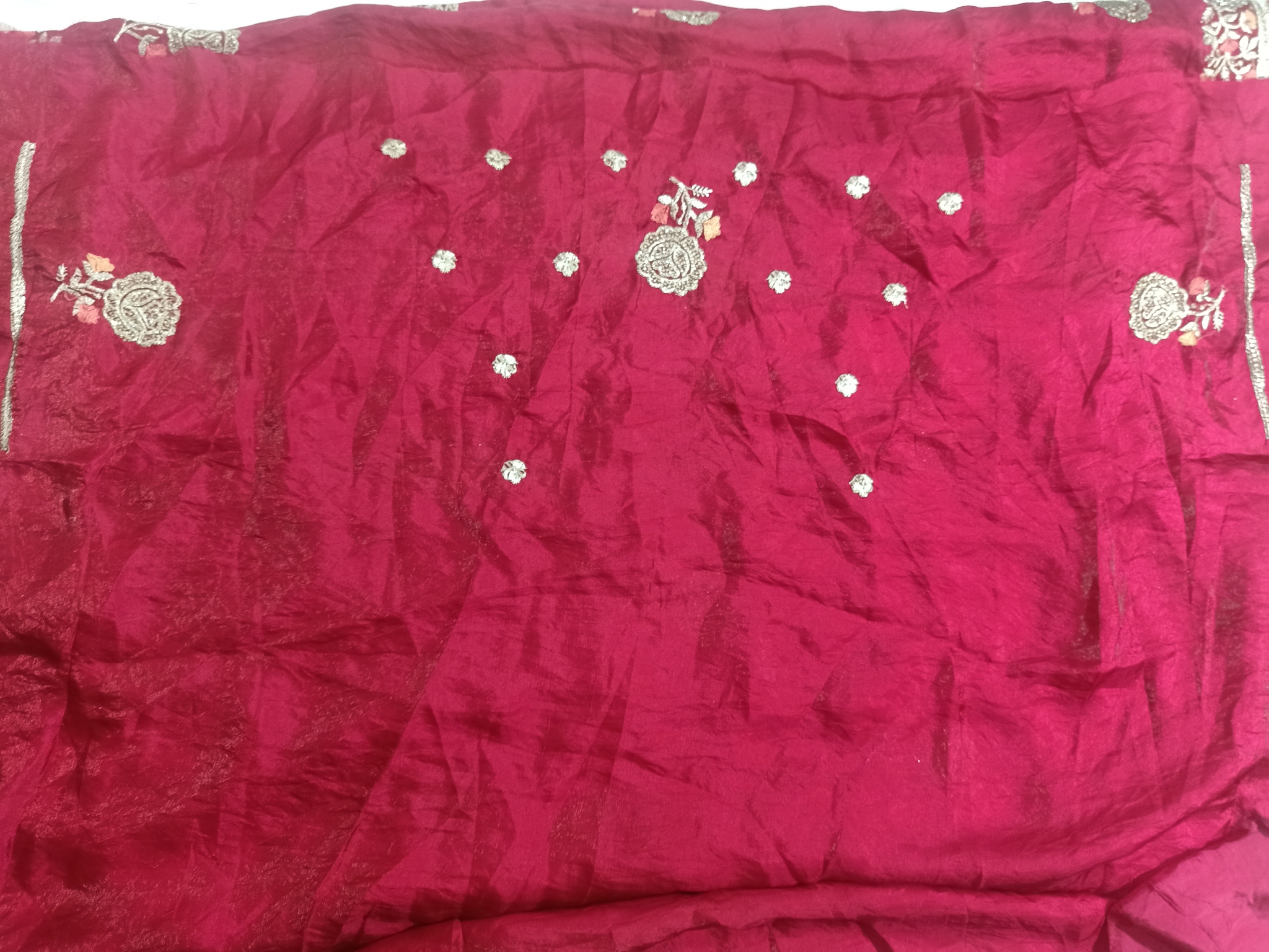 Embroidered Premium Tissue Silk Saree BB-6591 Model Catalog