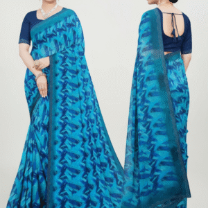 Elegant Designer Saree with Blouse